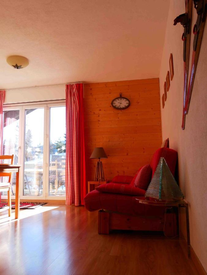 Romantic Chalet-Style Flat With Mountain View Torgon Zewnętrze zdjęcie