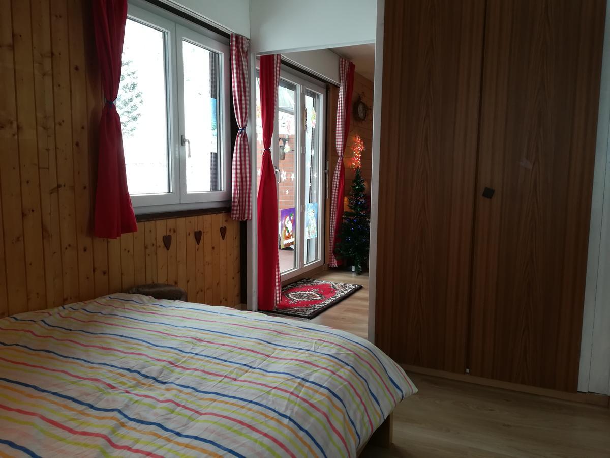 Romantic Chalet-Style Flat With Mountain View Torgon Zewnętrze zdjęcie