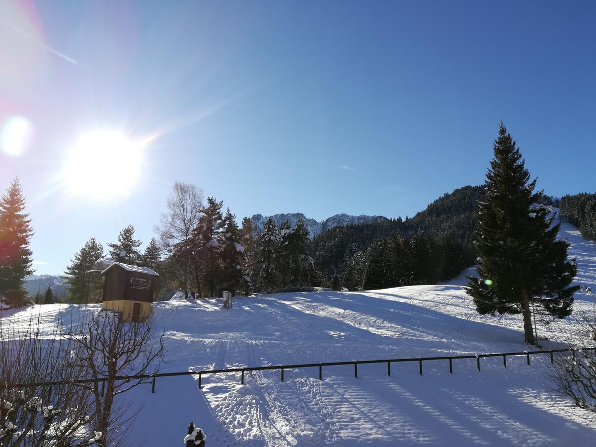 Romantic Chalet-Style Flat With Mountain View Torgon Zewnętrze zdjęcie
