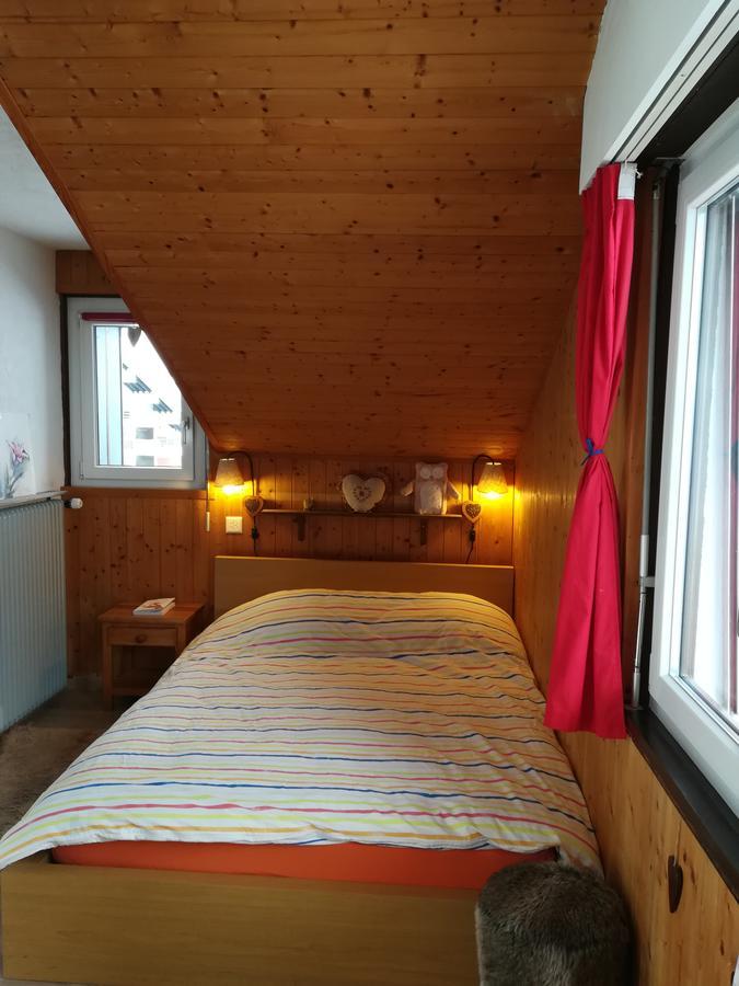Romantic Chalet-Style Flat With Mountain View Torgon Zewnętrze zdjęcie